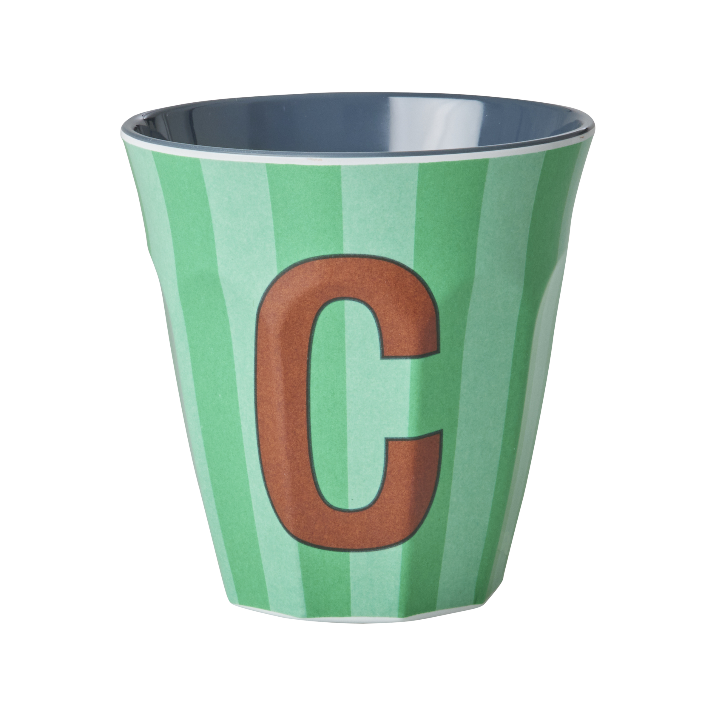 Melamine Alfabet kop, blå mix - 250 ml.